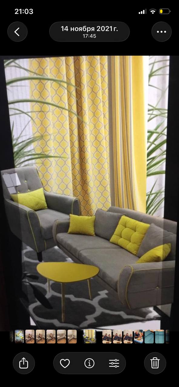 Диван и два кресла с шторами - Для дома и дачи в Воронеж - фото 3