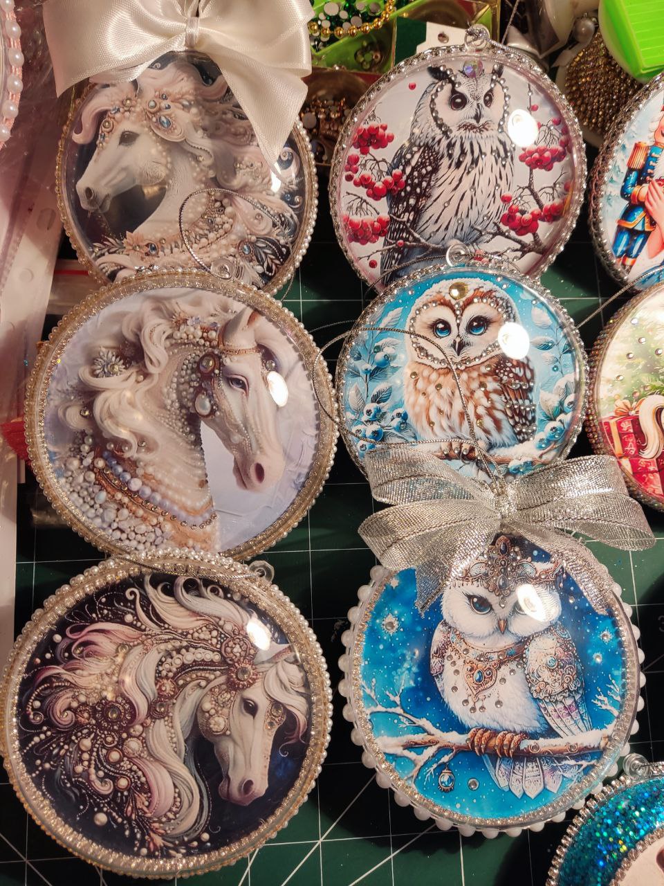 Новогодние медальоны - частное объявление в Томск