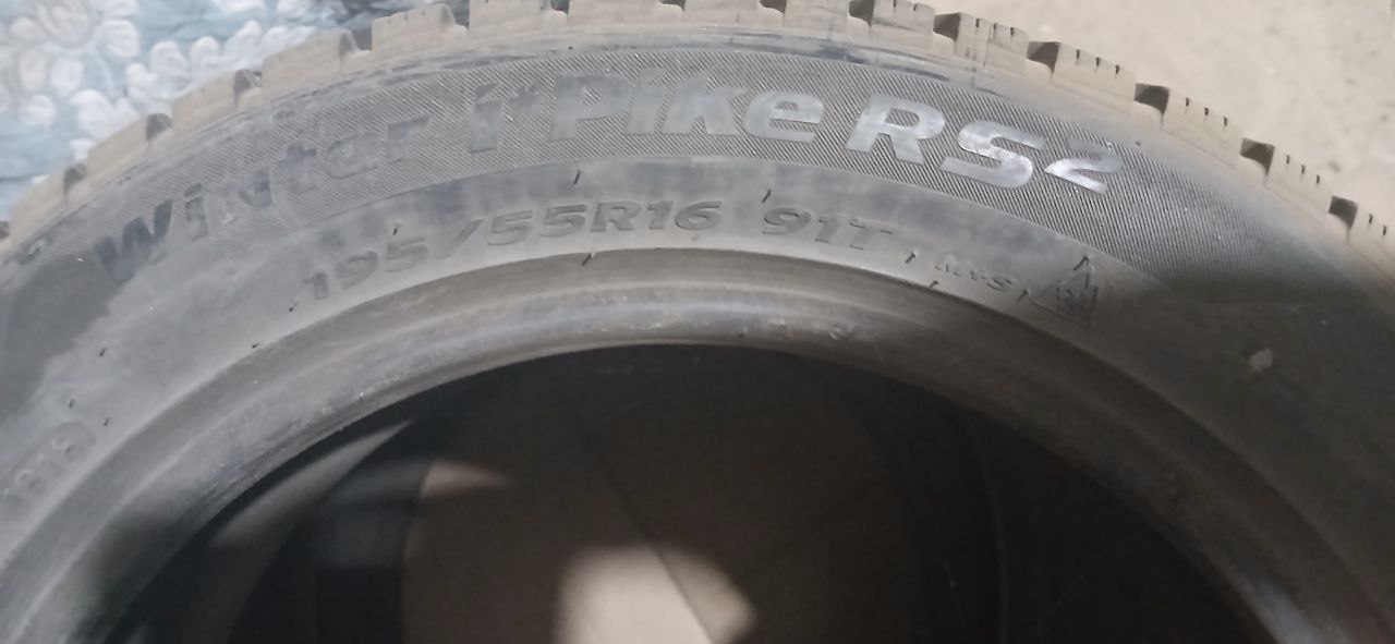 Шины Ханкок 195/55 R16 зимние - Авто в Воронеж - фото 3