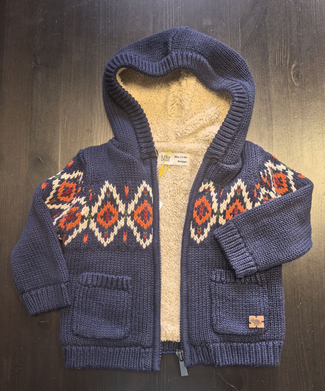 Теплая кофта на молнии для малышей - частное объявление в Мытищи, Королёв