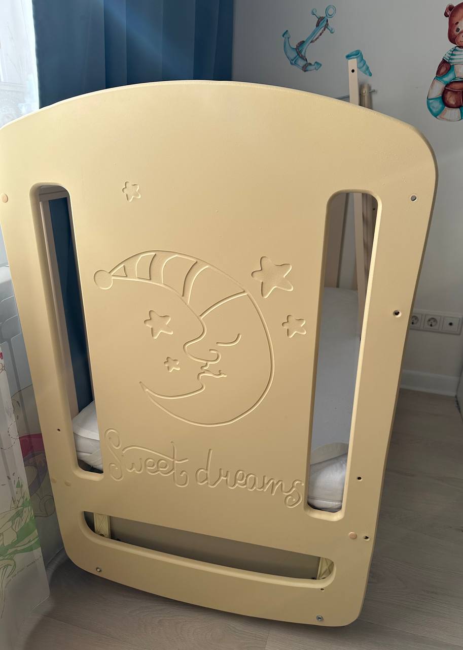 Продам кроватку с маятником и двумя матрасами - Товары для детей в Мытищи, Королёв - фото 3