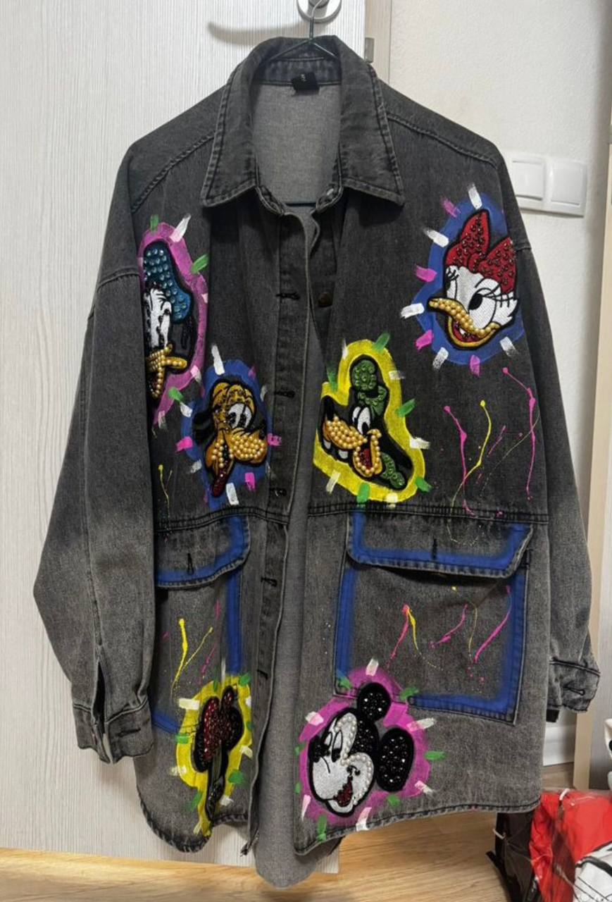 Дизайнерская оверсайз джинсовка - частное объявление в Химки