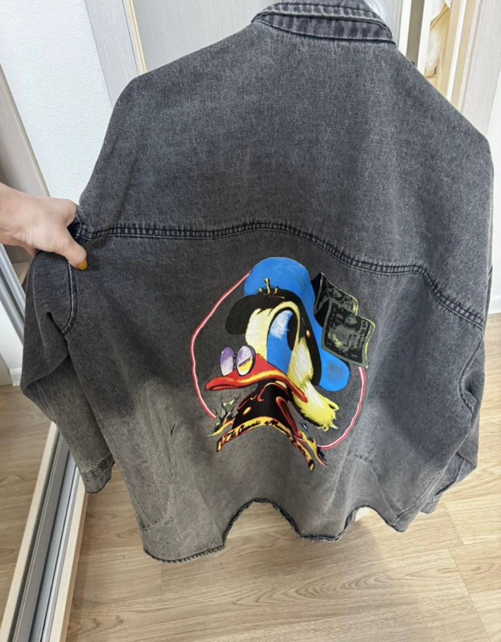 Дизайнерская оверсайз джинсовка - Одежда в Химки - фото 3