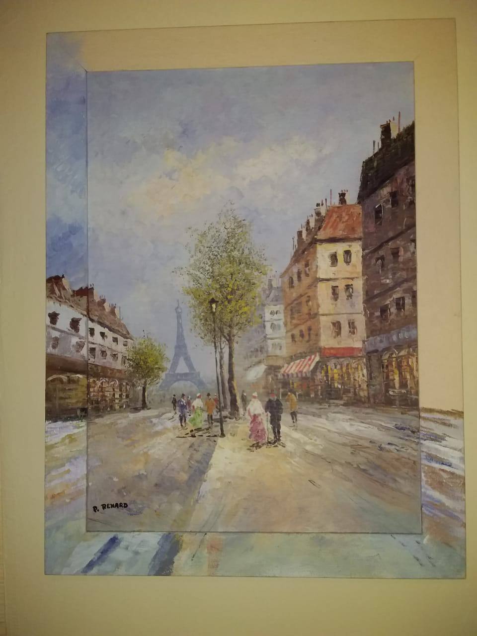 Репродукция Поля Ренара - Париж 60*82 см - Хобби и отдых в Химки