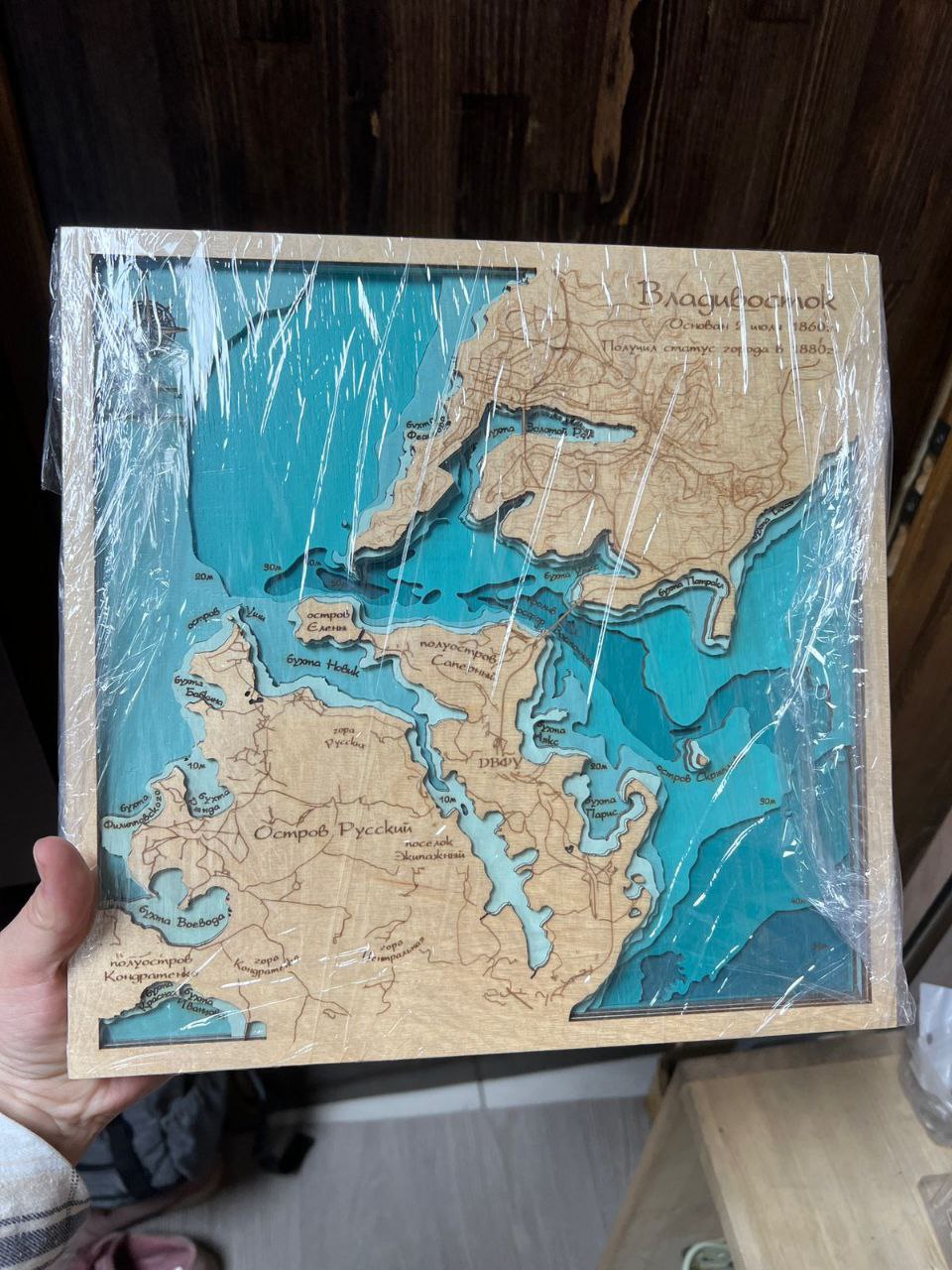 Карты городов ручной работы - Хобби и отдых в Владивосток - фото 3