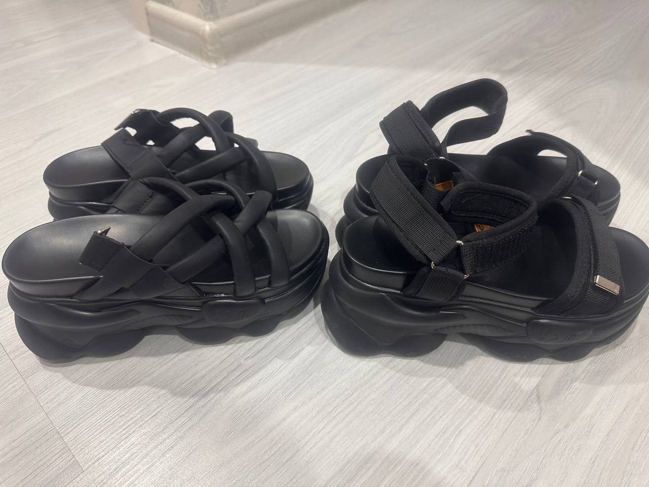 Босоножки на высокой платформе - Одежда в Владивосток - фото 3