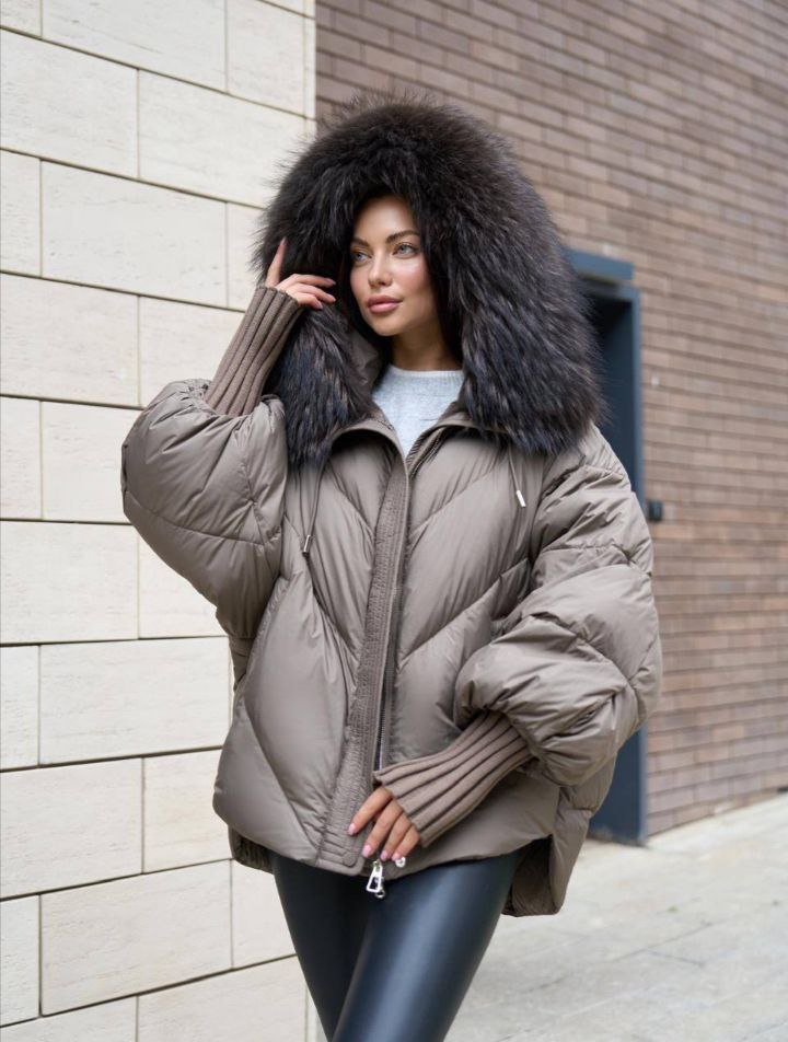 Стильная куртка-пуховик - Одежда в Владивосток