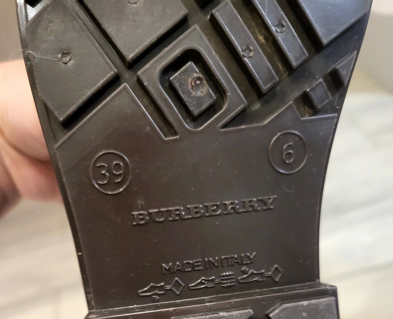 Резиновые сапоги Burberry 38 Оригинал - Одежда в Химки - фото 3