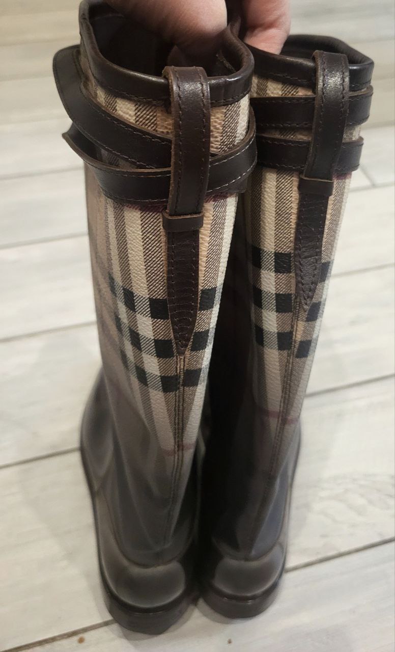 Резиновые сапоги Burberry 38 Оригинал - Одежда в Химки - фото 5
