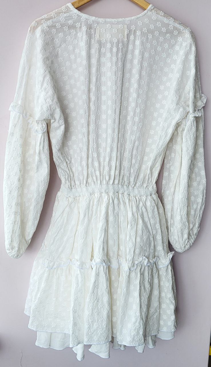 Белое платье Country Textile Serra dress mini - Одежда в Химки - фото 3