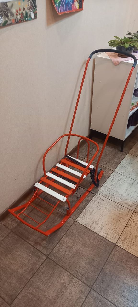 Новые санки Nika с колесиками - частное объявление в Химки