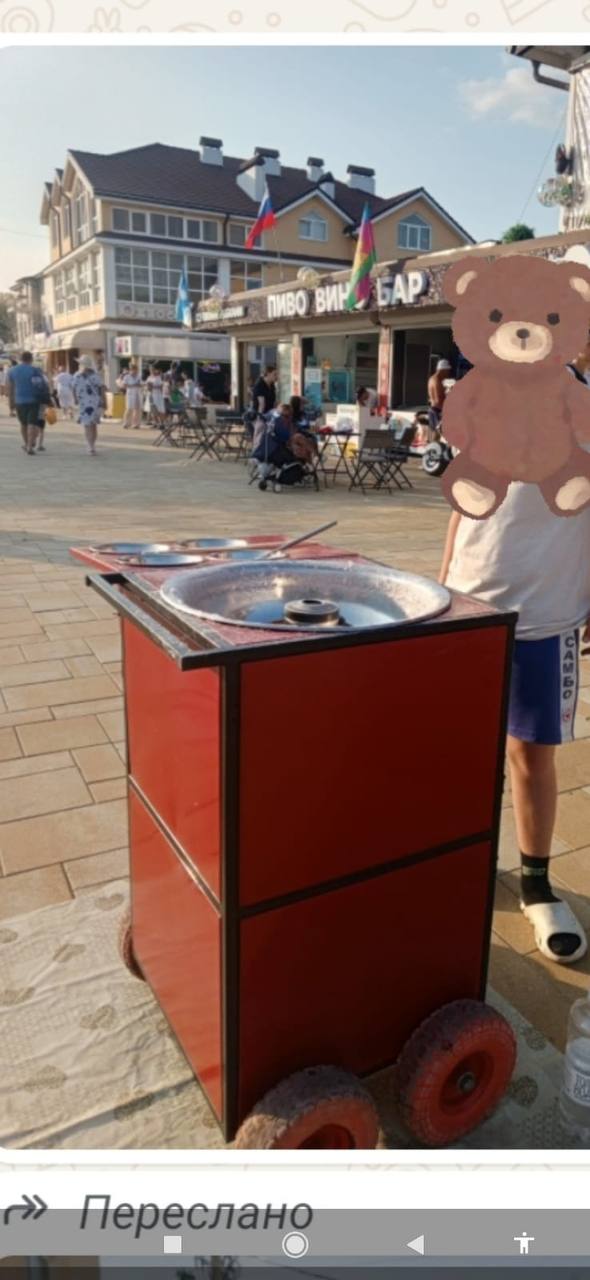 Аппарат сахарной ваты на газу б/у - частное объявление в Махачкала