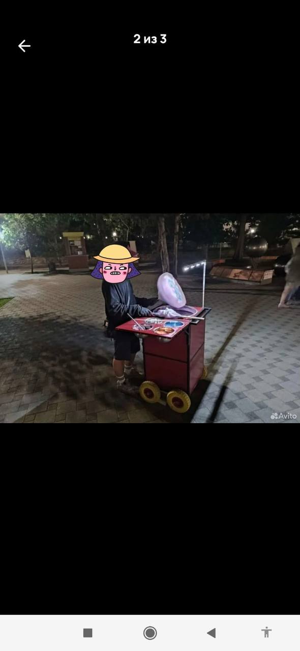 Аппарат сахарной ваты на газу б/у - Готовый бизнес и оборудование в Махачкала - фото 3