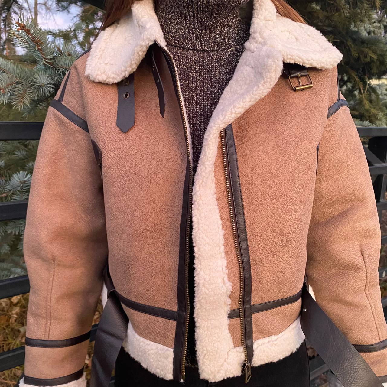 Стильная и нежная дубленка - Одежда в Екатеринбург - фото 4