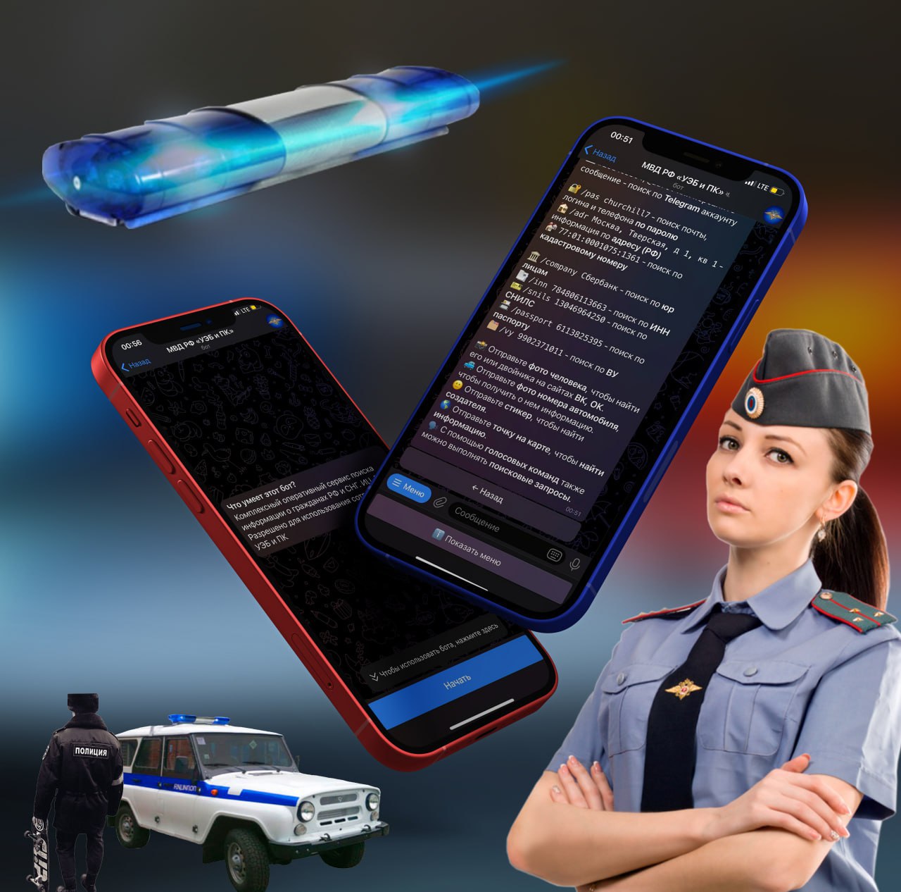 Сервис поиска информации из слитых баз данных - Услуги в Санкт-Петербург