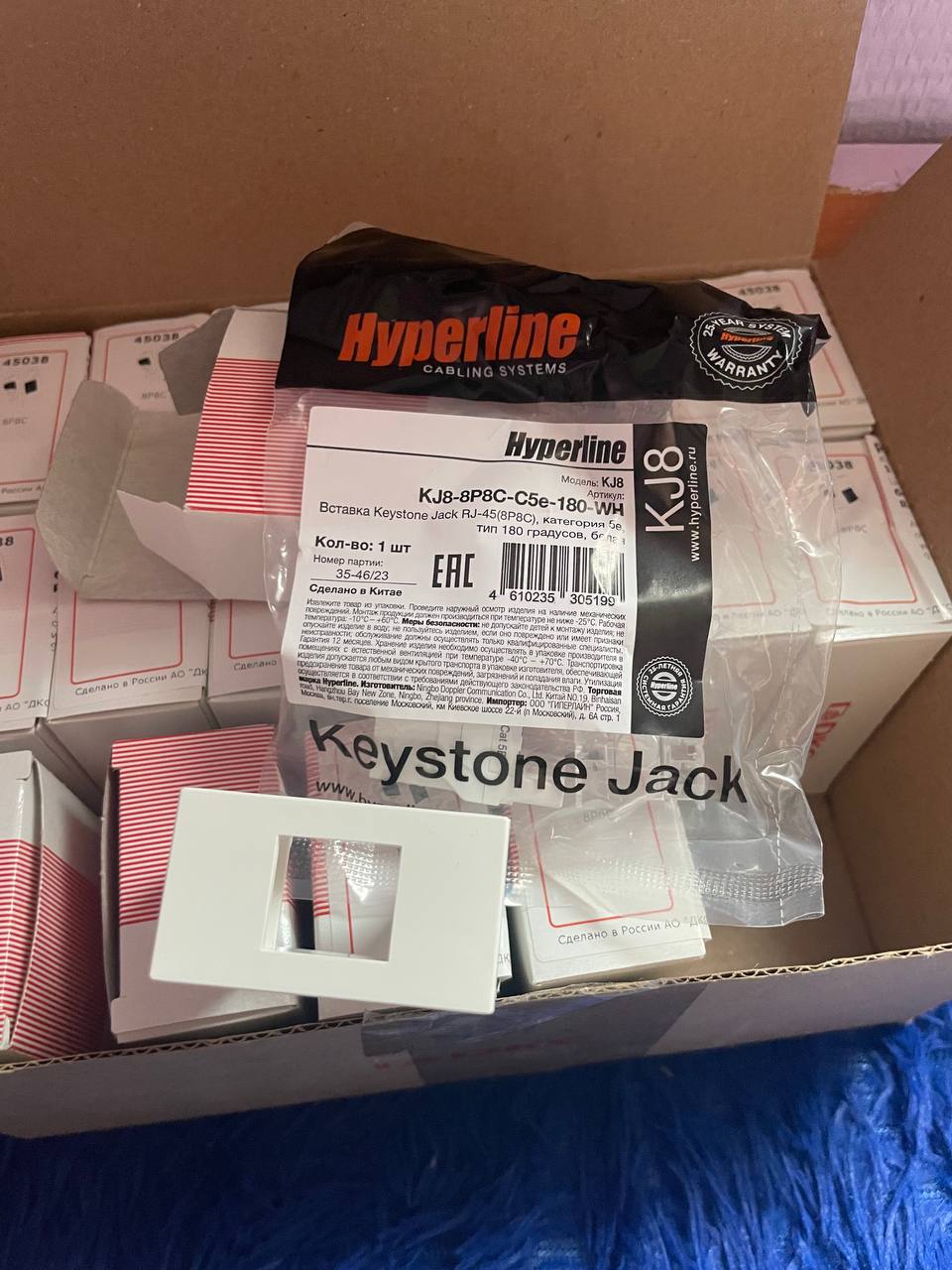 Компьютерная розетка RJ45 - Электроника в Новосибирск - фото 3