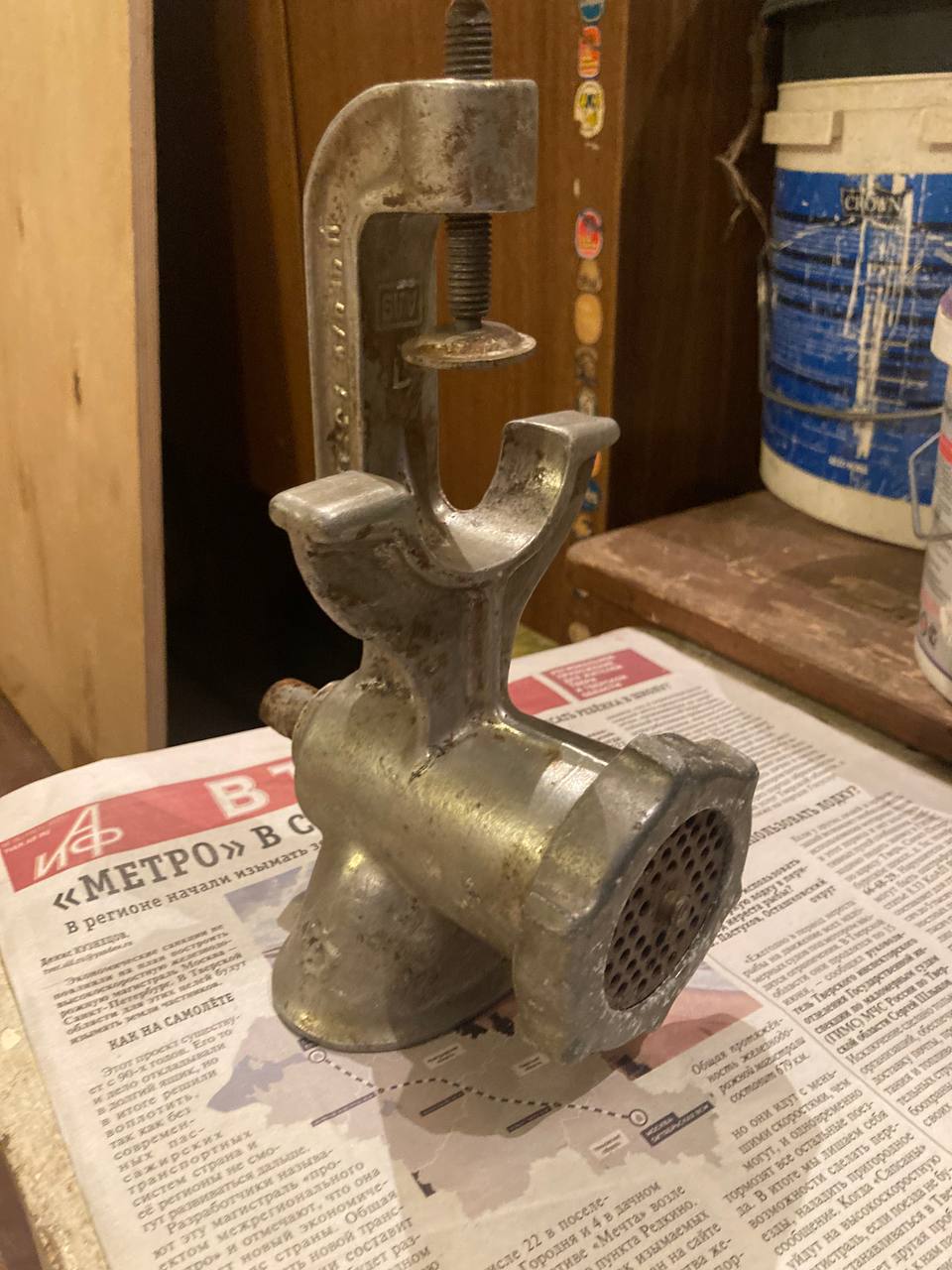 Мясорубка ручная СССР 1973г - Для дома и дачи в Тверь - фото 3