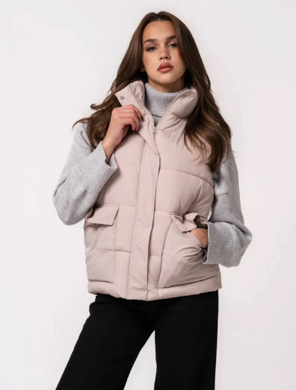 Утепленный жилет с качественным наполнением - Одежда в Самара - фото 4