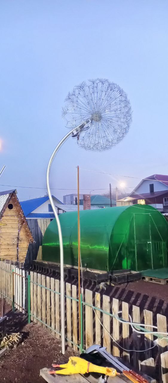 Одуванчики из оцинкованной проволоки ручной работы - Хобби и отдых в Красноярск - фото 4