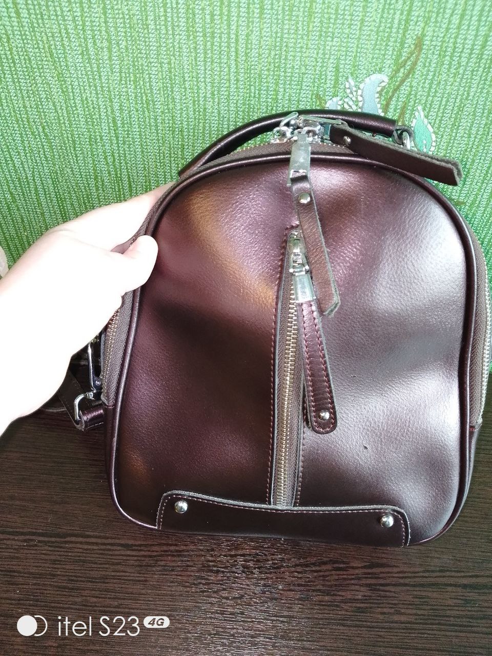 Миниатюрный рюкзачок из натуральной кожи - Одежда в Балашиха