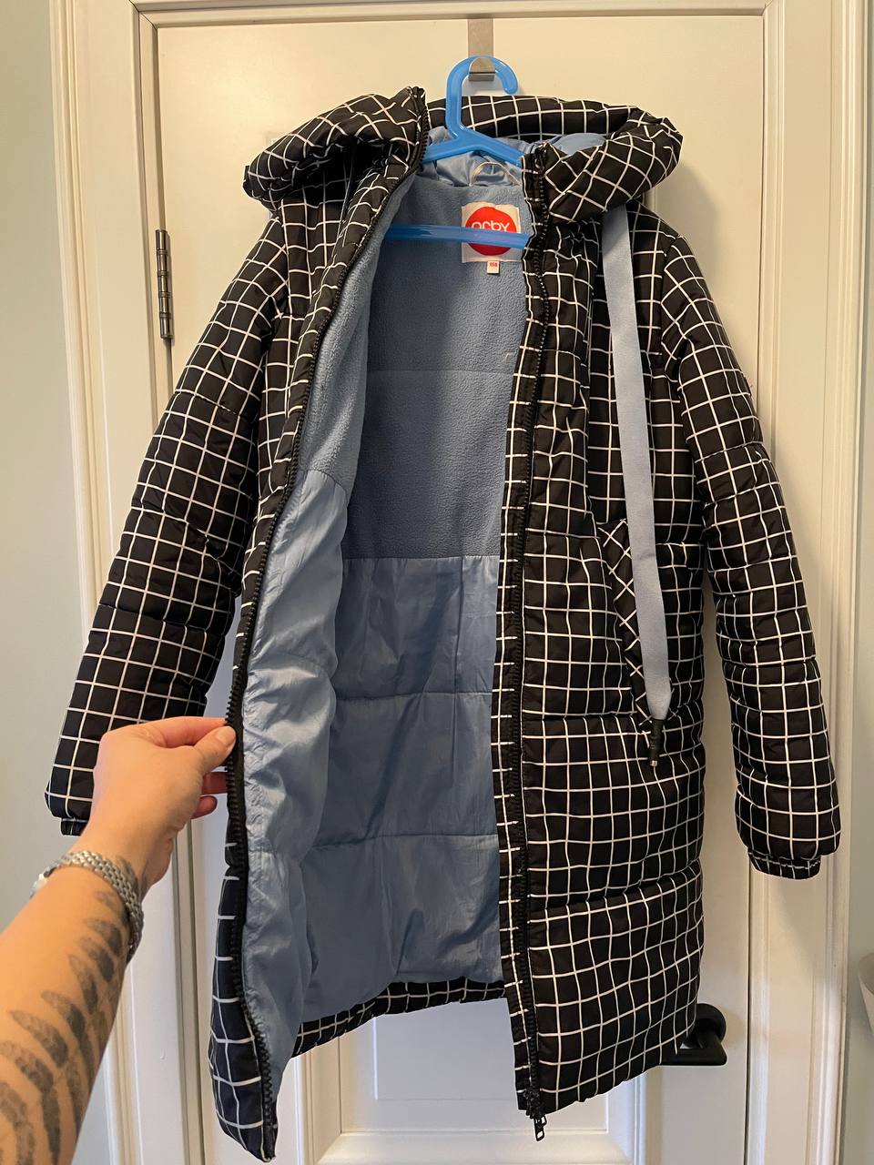 Теплый пуховик-пальто для девочки Orby - Одежда в Балашиха - фото 4