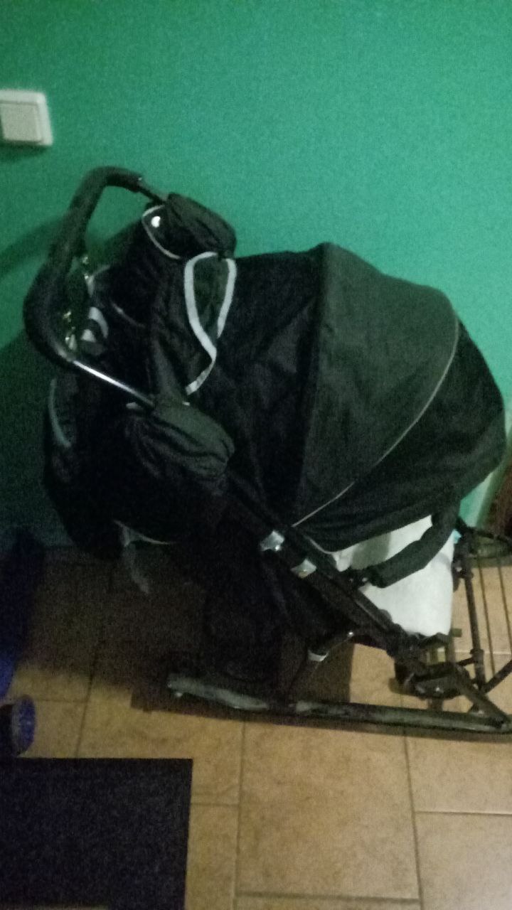 Санки зимние утеплённые с колёсиками - Товары для детей в Балашиха - фото 3