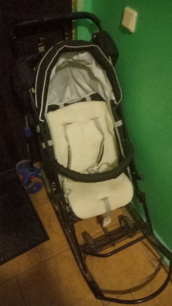 Санки зимние утеплённые с колёсиками - Товары для детей в Балашиха - фото 4