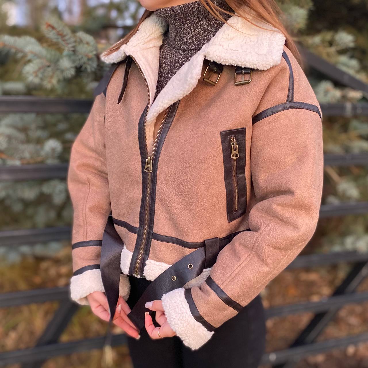 Стильная и нежная дубленка - Одежда в Екатеринбург - фото 3