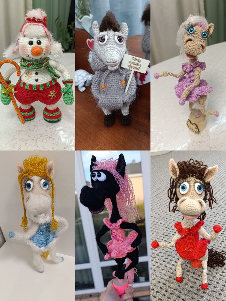 Вязаные новогодние игрушки на подарок - Хобби и отдых в Ростов-на-Дону