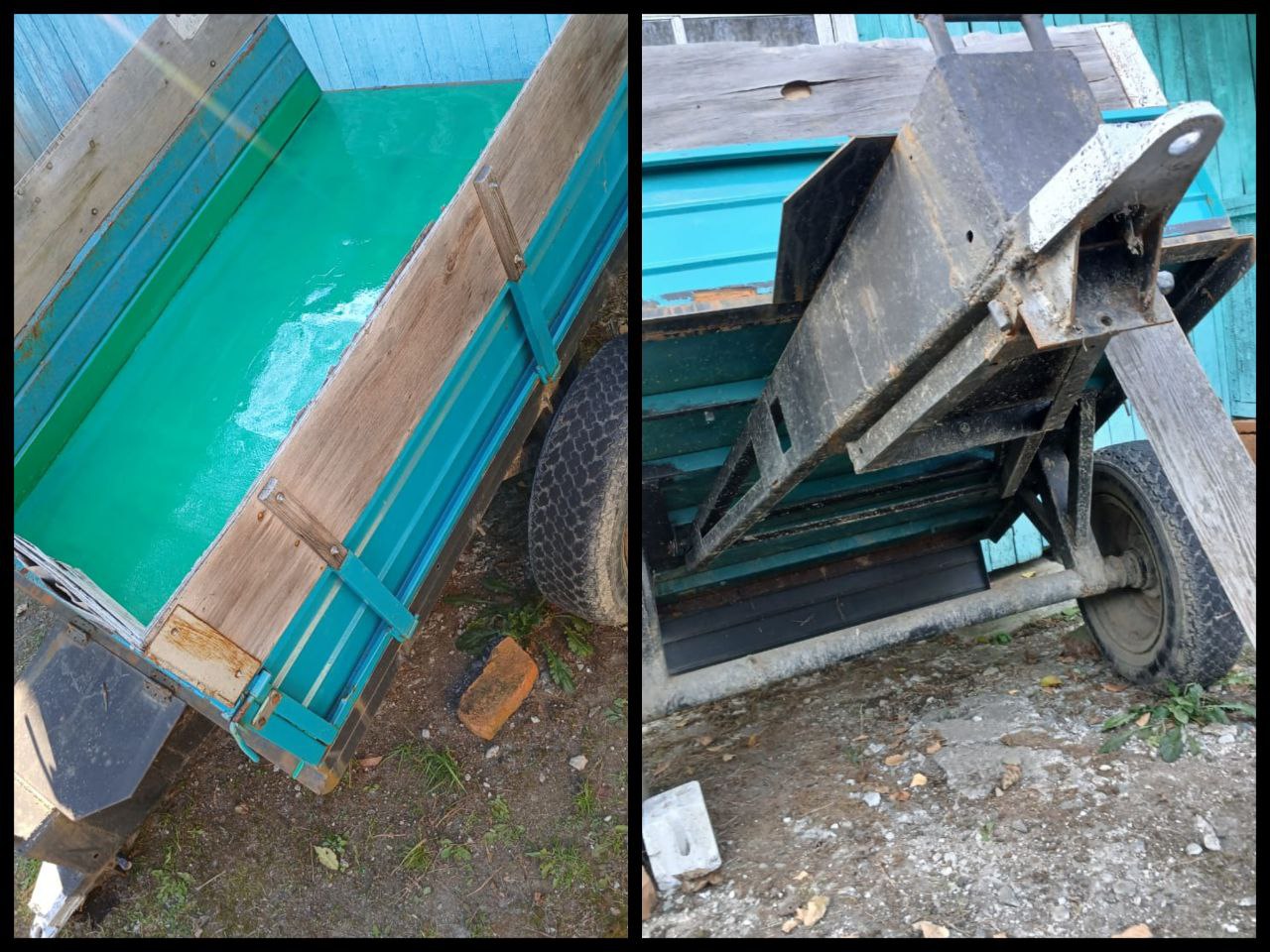 Продаётся прицеп к мини трактору - частное объявление в Кировский