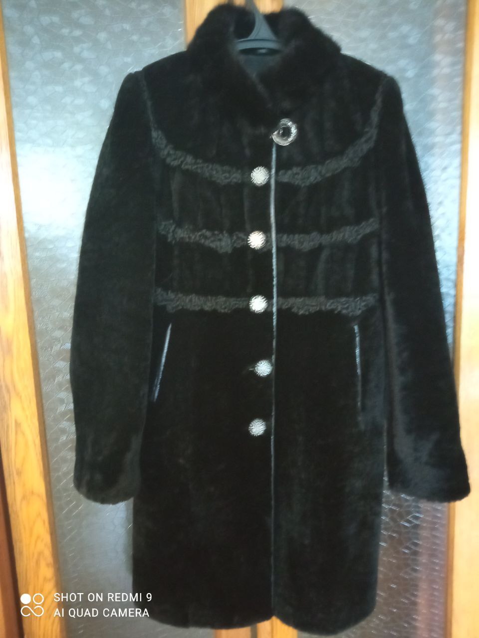 Шуба из мутона с норковым воротником - Одежда в Владивосток
