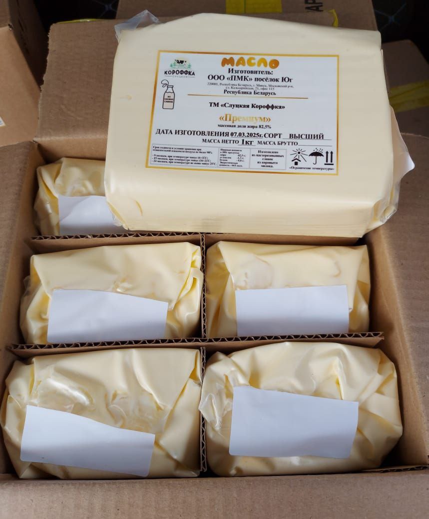 Масло сладко-сливочное несоленое 82,5% жирности - частное объявление в Владивосток
