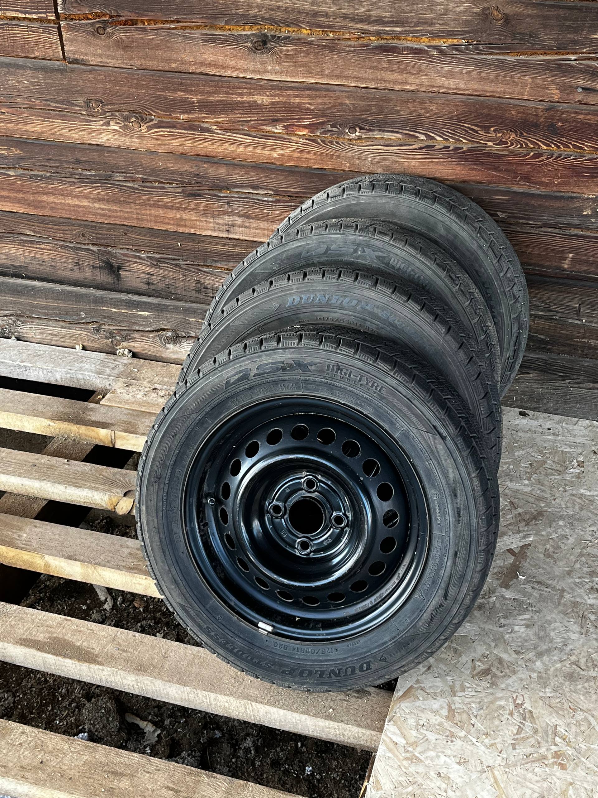 Японская зимняя резина R14 - Авто в Чита - фото 4