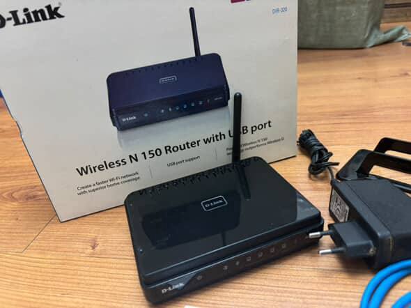 Wifi роутер d-link dir-320 - Электроника в Чита - фото 2