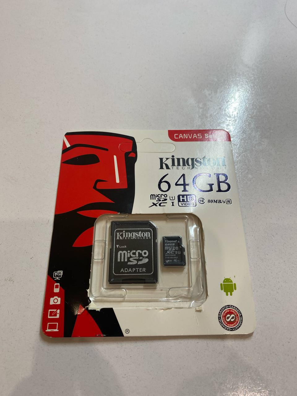 Продаю Кингстон микро сд 64 гб - Электроника в Казань