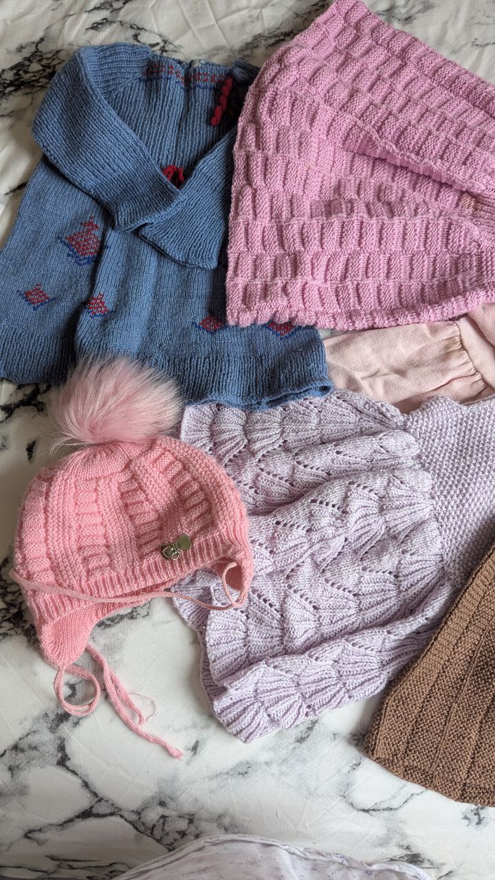 Набор вязаных вещей для девочки - Товары для детей в Санкт-Петербург - фото 4