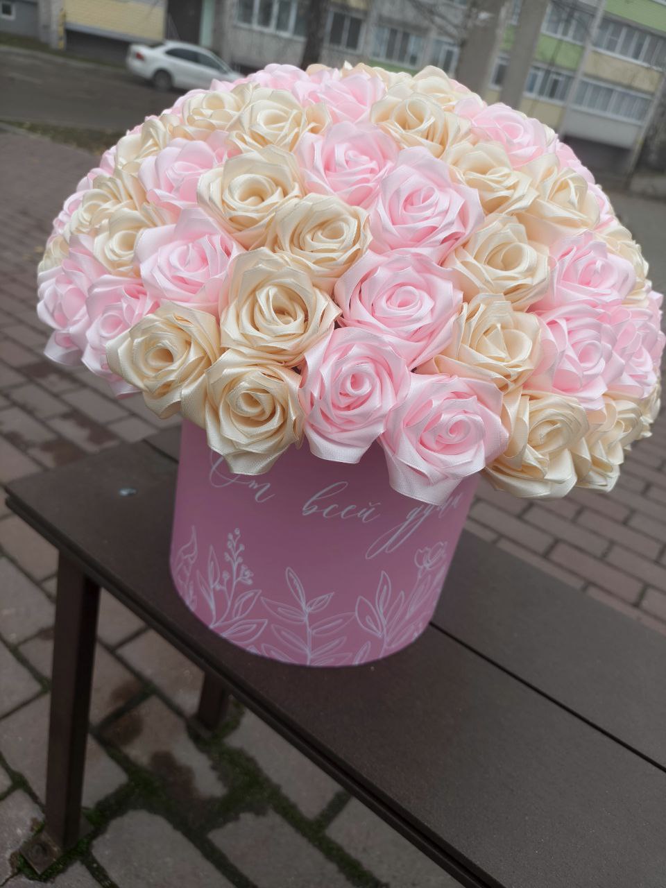 Букеты из атласных лент - частное объявление в Смоленск