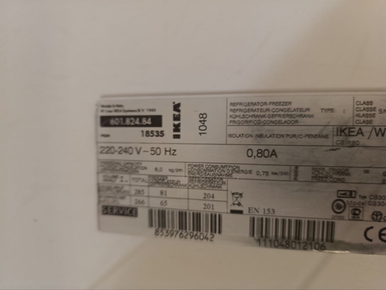 Встроенный холодильник - Для дома и дачи в Москва - фото 3