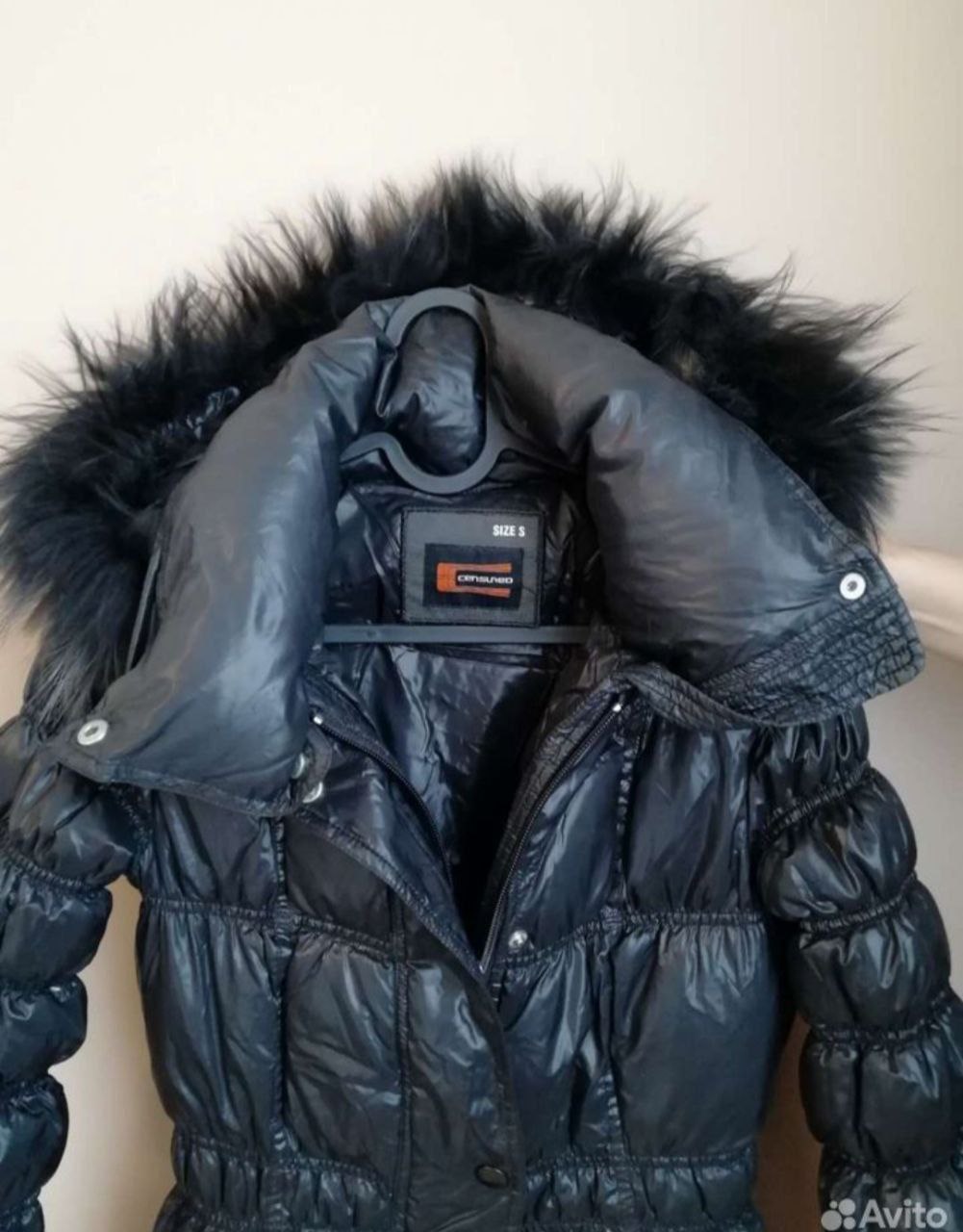 Пуховик женский с натуральным мехом - частное объявление в Москва
