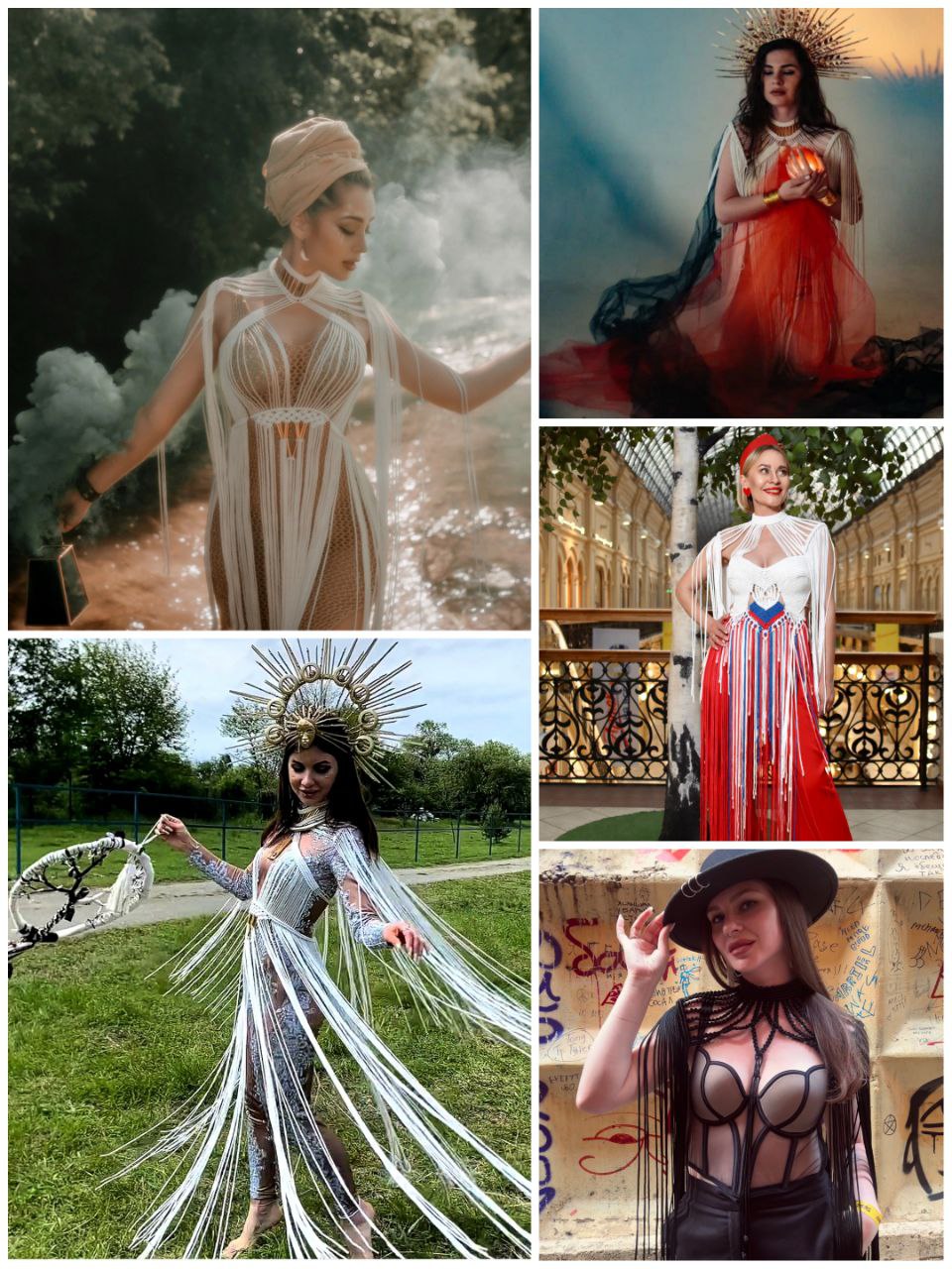 Одежда из шнура для фотосессий и мероприятий - частное объявление в Москва