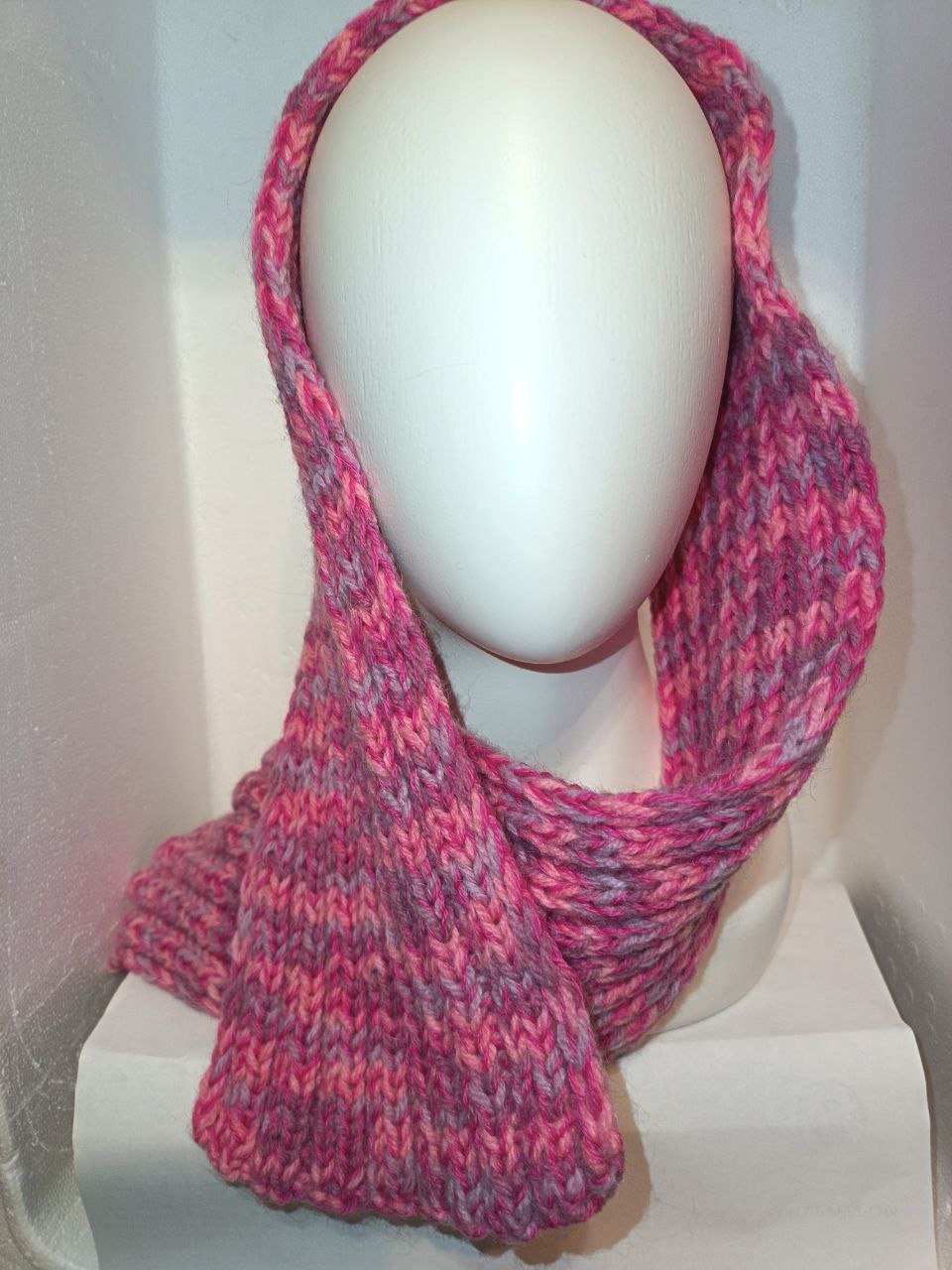 Шарф и шапка из шерсти с пухом - Одежда в Москва - фото 4