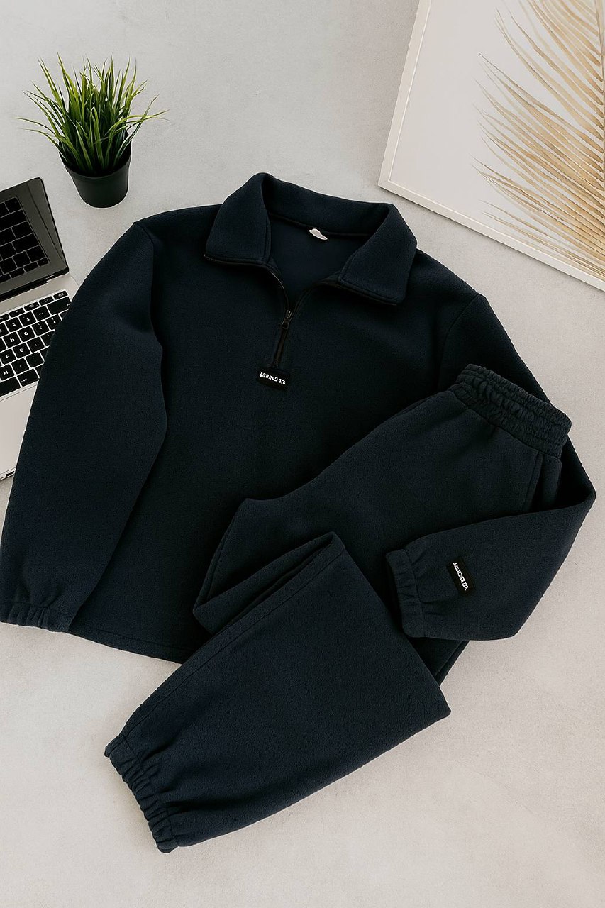 Трендовый женский двухсторонний флисовый костюм - Одежда в Долгопрудный - фото 4