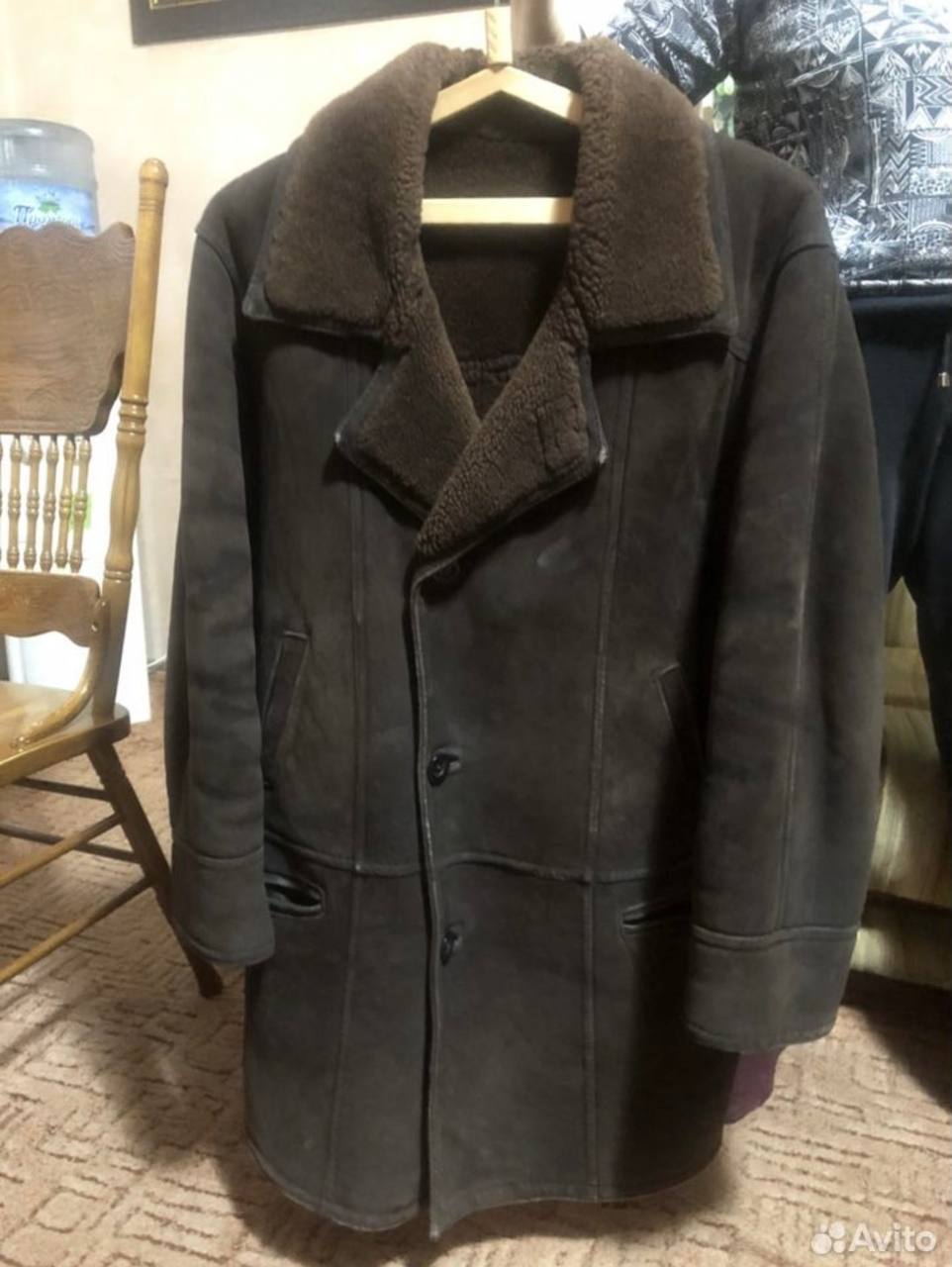 Мужская дубленка размер 52 - Одежда в Белгород