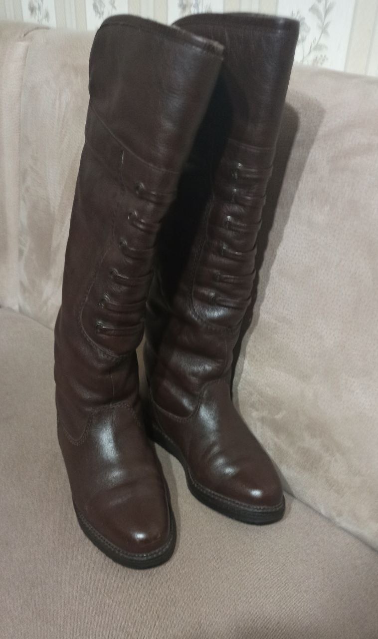 Зимние сапоги Австрия р.38 - Одежда в Щёлково - фото 3