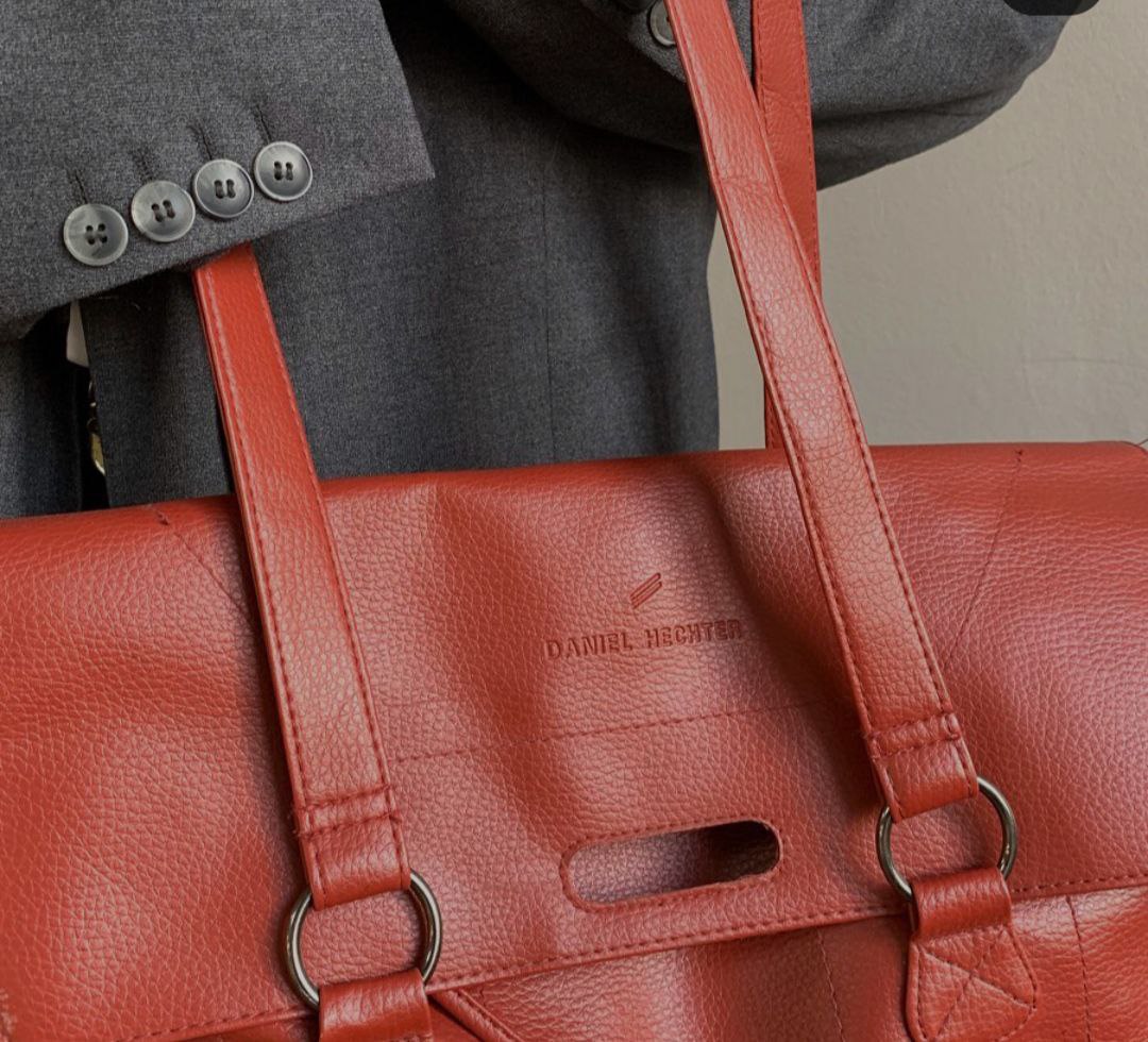 Красная сумка-шопер Daniel Hechter - Одежда в Люберцы