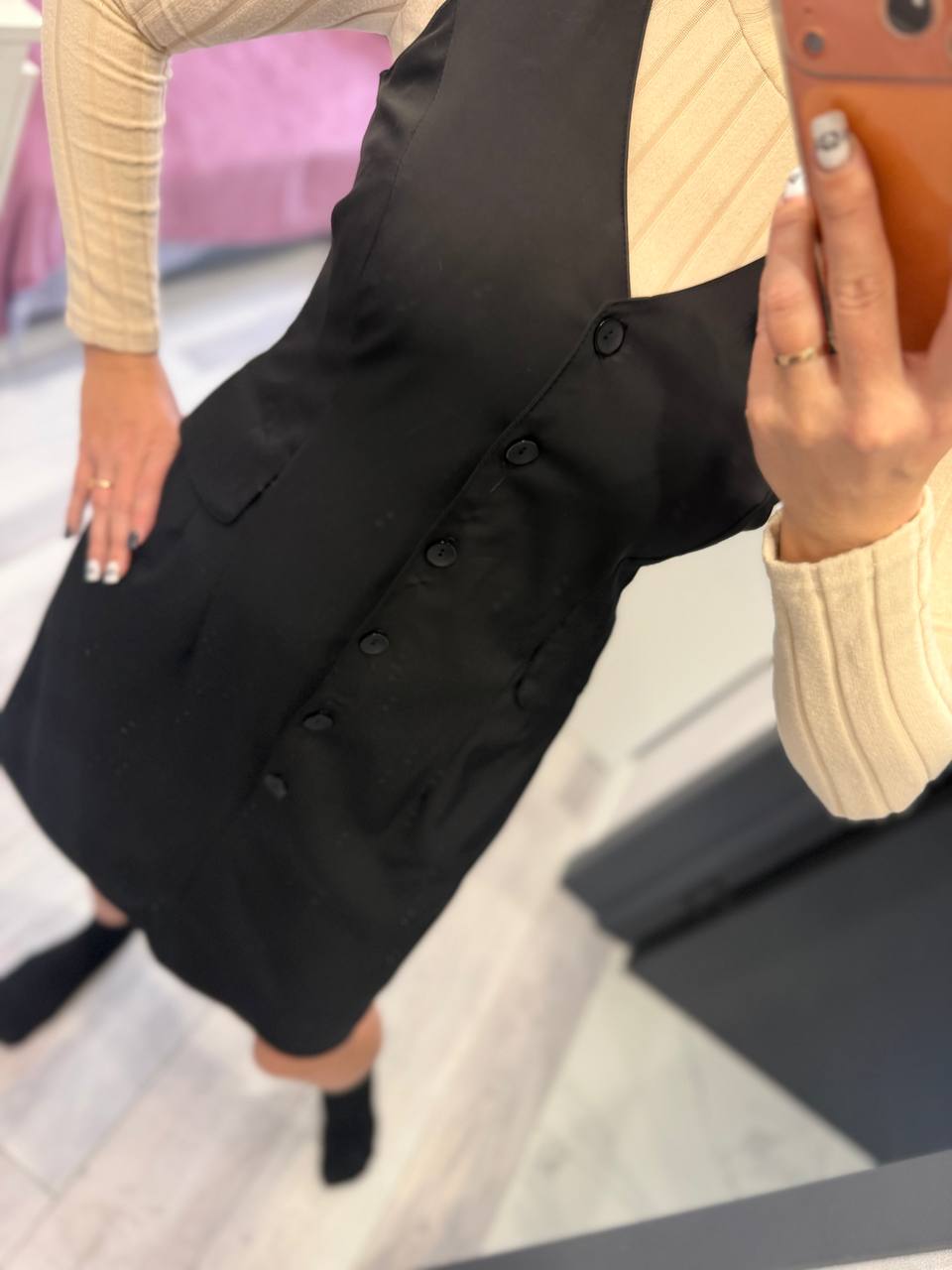 Сарафан б/у свободный крой - Одежда в Калининград - фото 2