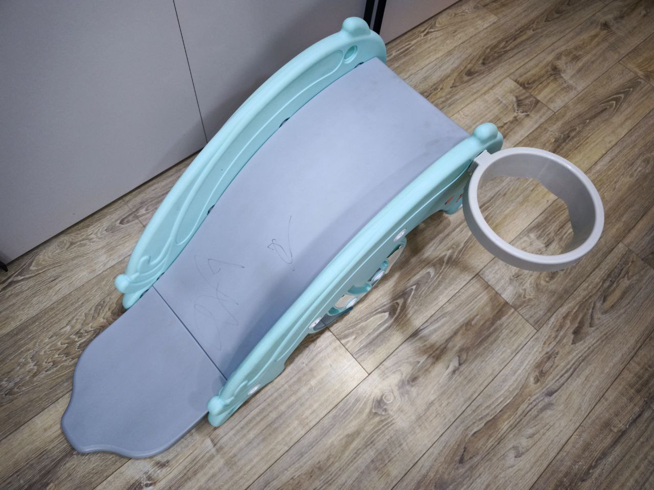 Горка, качалка, баскетбол 3 в 1 - Товары для детей в Воронеж - фото 2