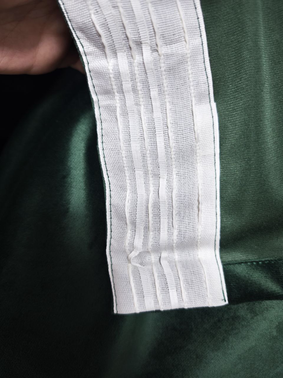 Шторы зеленые бархат 2 шт - Для дома и дачи в Воронеж - фото 4