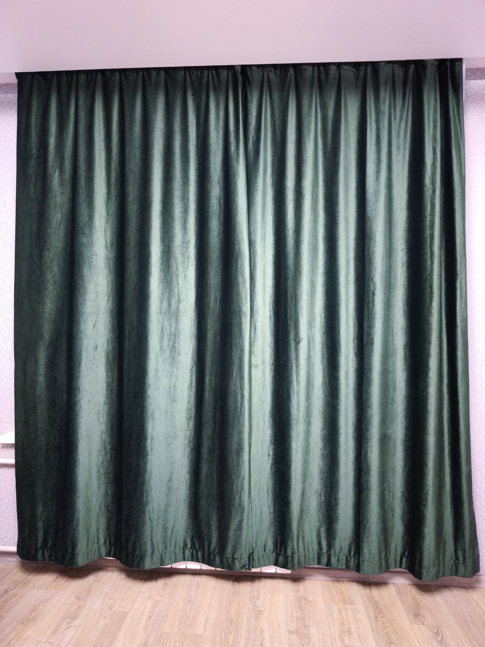 Шторы зеленые бархат 2 шт - Для дома и дачи в Воронеж - фото 5