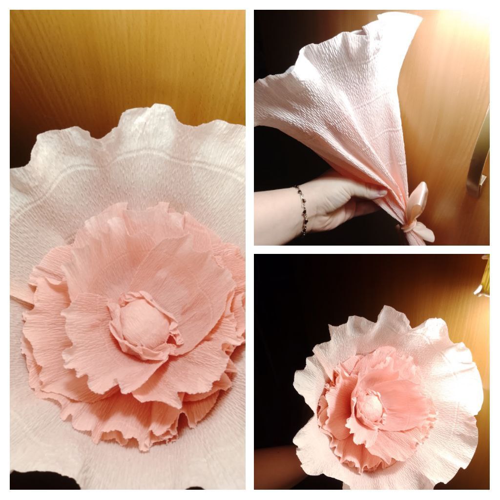 Цветы из гофры и атласная лента - Хобби и отдых в Новосибирск
